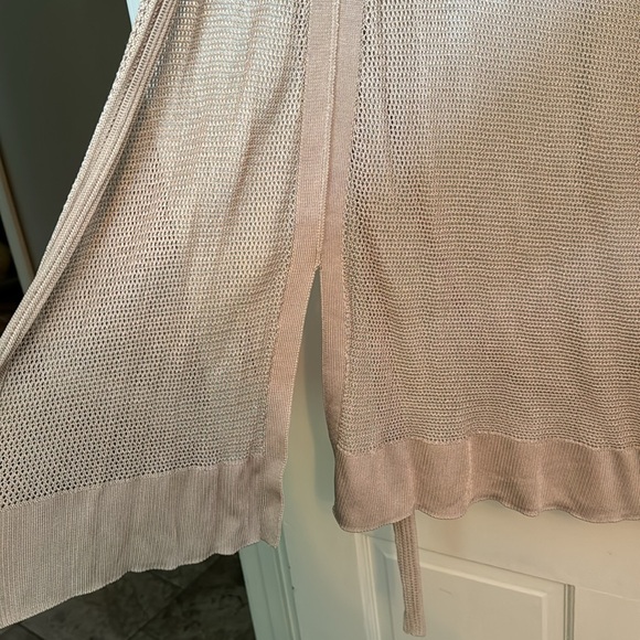 WHBM Shimmer Tie Waist Cardigan worn once!!! Beautiful! - Picture 7 of 7